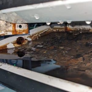 AC unit leaking water