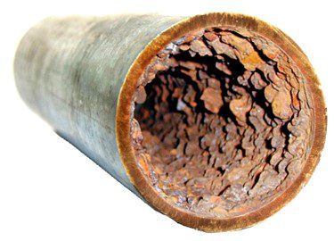 drain cleaning - before