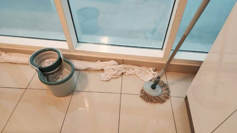 Flood in apartment in Dubai that could lead to mold growth