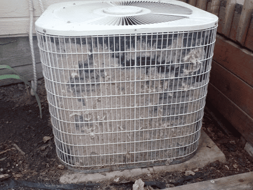 dirty condenser coil